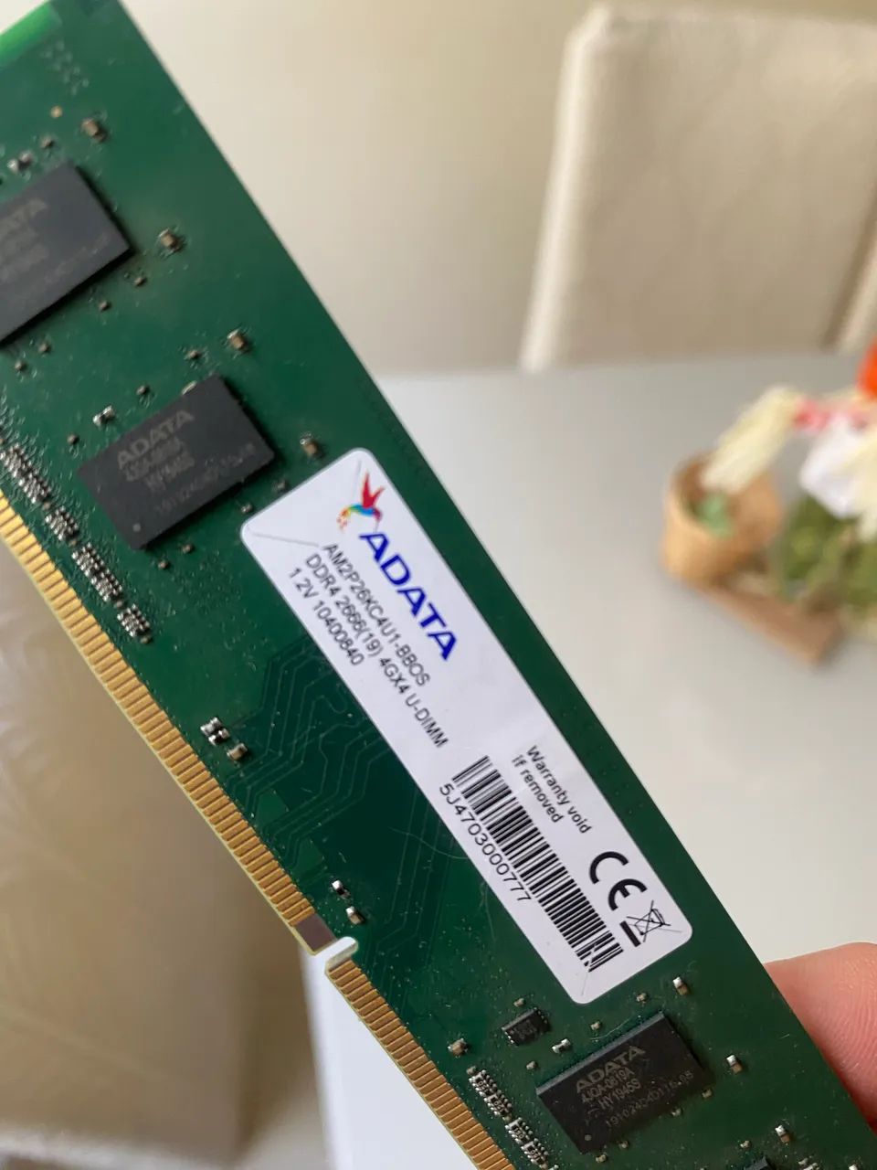 Memória ram 4g DDR4 2666mhz - Foto 2