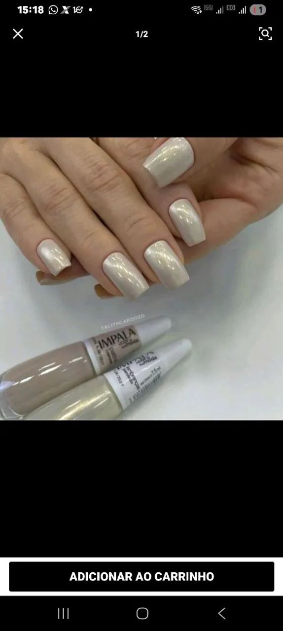 Vendo acessorios de manicure nunca usando 