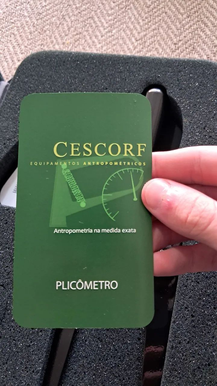 Adipômetro Cescorf NUNCA usado  - Foto 4