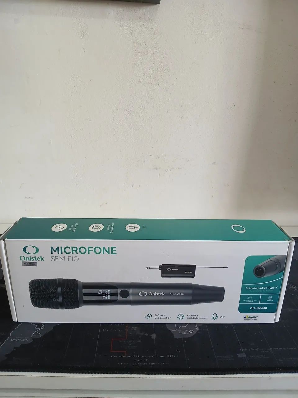 Microfone sem fio UHF recarregável USB-C / SUPER PROMOÇÃO  - Foto 4