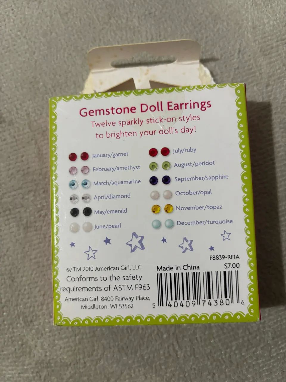 Brincos American Girl - Foto 2