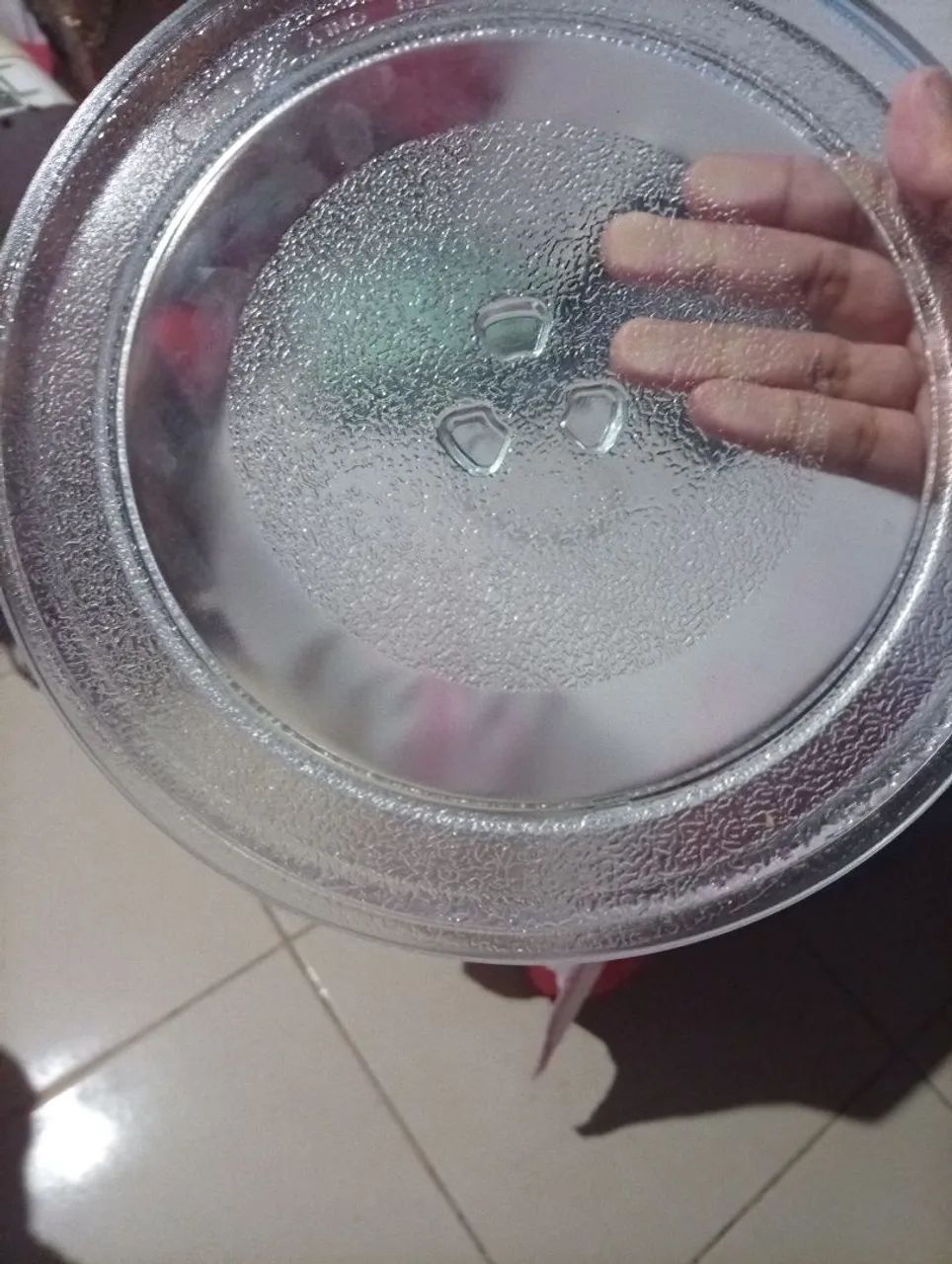 Prato de microondas 