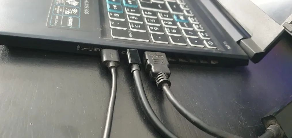 Monitor Portátil Triplo UPERFECT 14' FHD - Extensor de Tela para Notebook - Foto 6