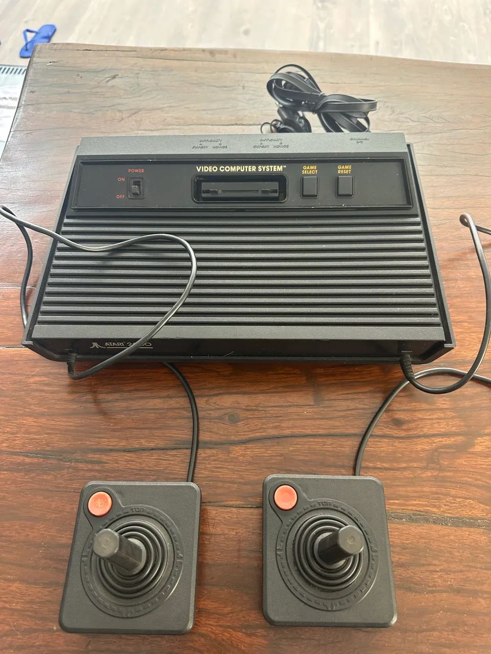 Atari 2600 S RF vídeo game retrô  - Foto 2