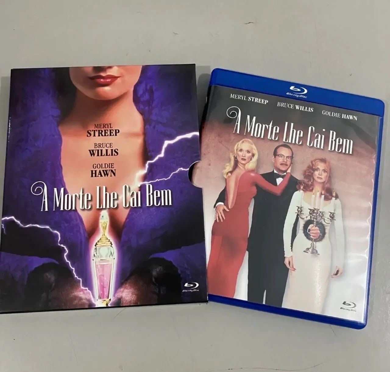 Blu-ray A Morte Lhe Cai Bem -Edição Luva Card / Comédia Meryl