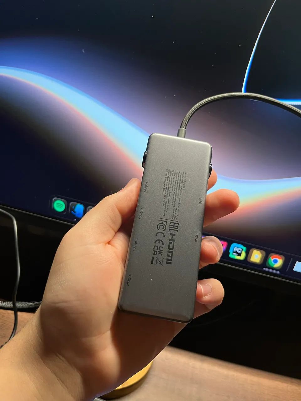 Hub USB-C Ugreen Uno - 6 em 1  - Foto 2