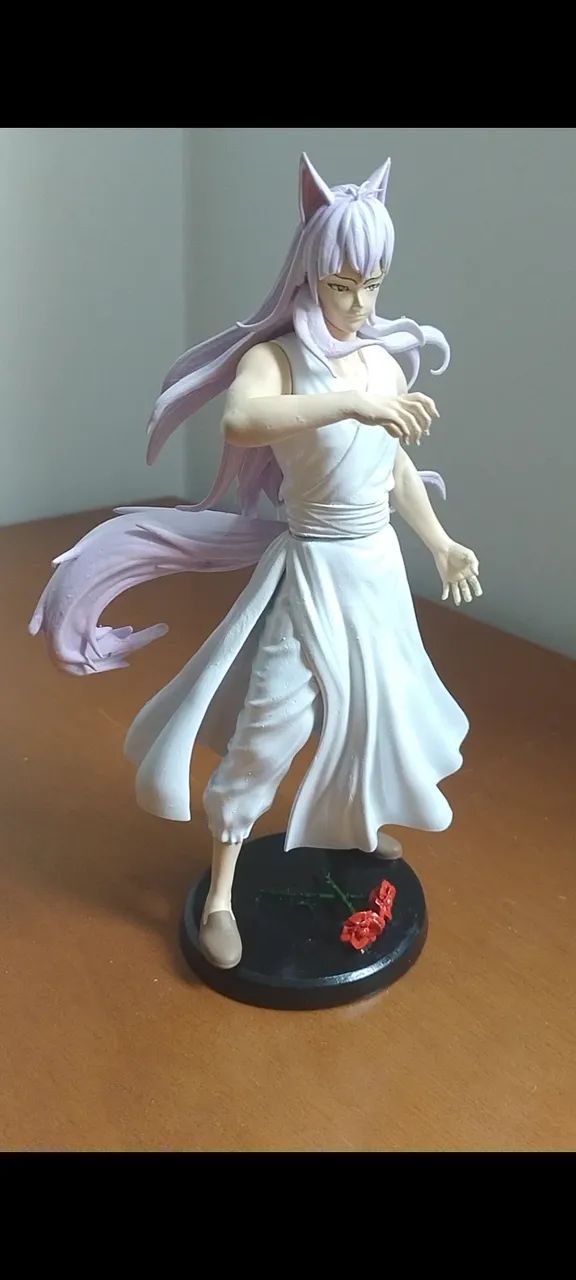 Kurama Youko - YU YU Hakusho figure + brinde - Foto 3