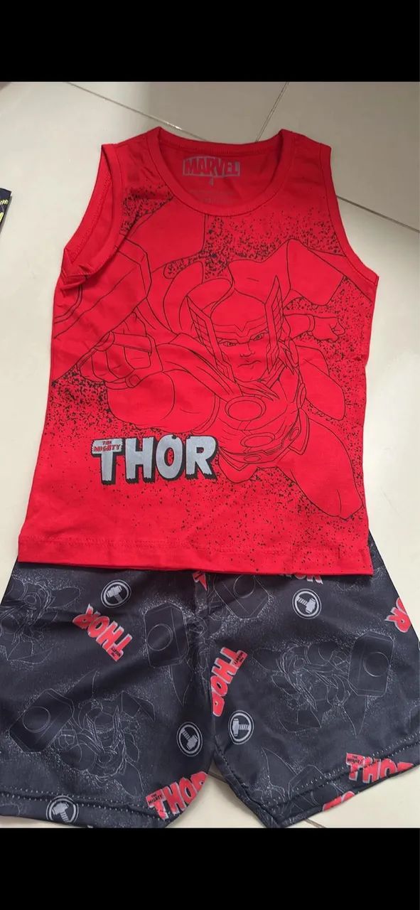Conjunto Marvel 