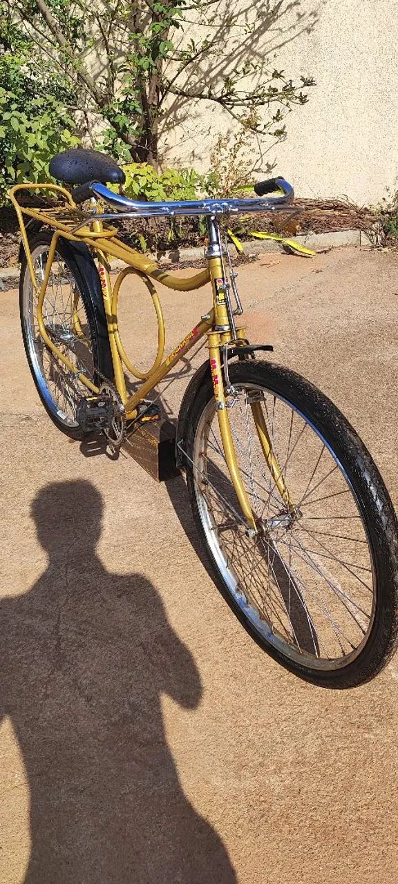 bicicleta barra circular com peças originais  - Foto 4