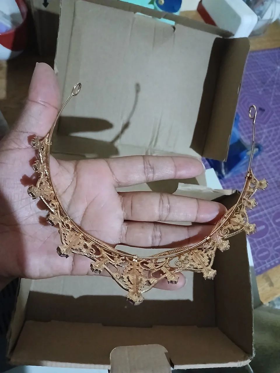 Coroa para debutante  lilas - Foto 5