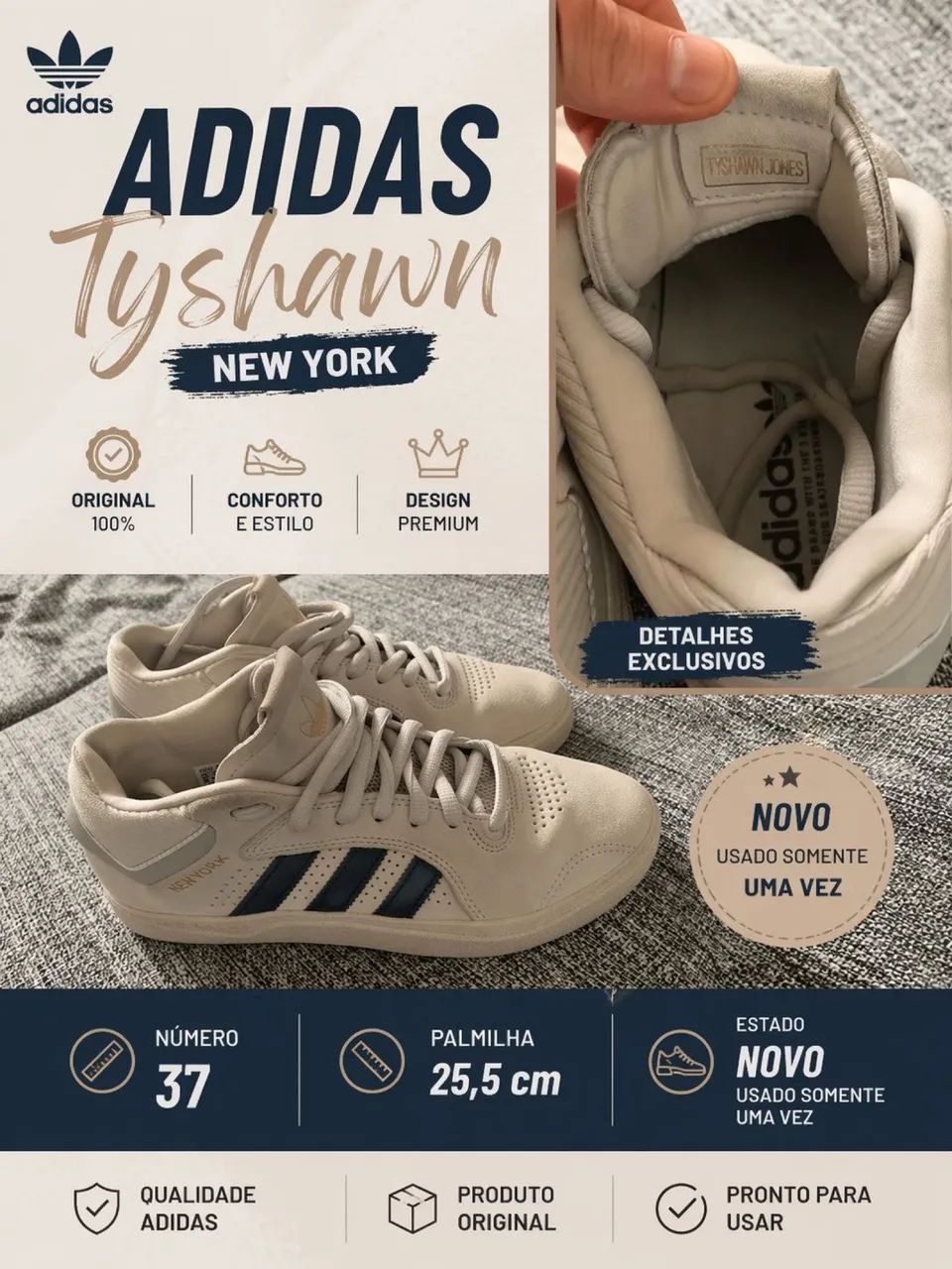 Adidas Tyshawn - New York - 37 - Foto 2