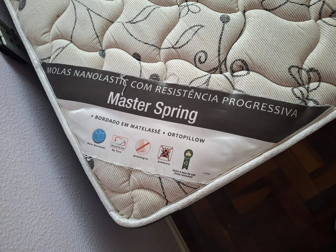 Cama box + colchao ortobom - Foto 2