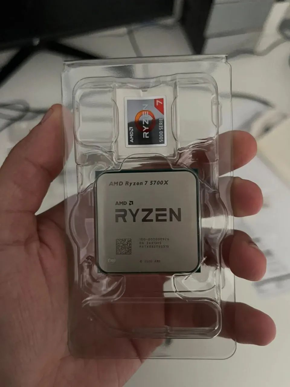 Processador AMD Ryzen 7 5700x Novo na Caixa - Foto 2