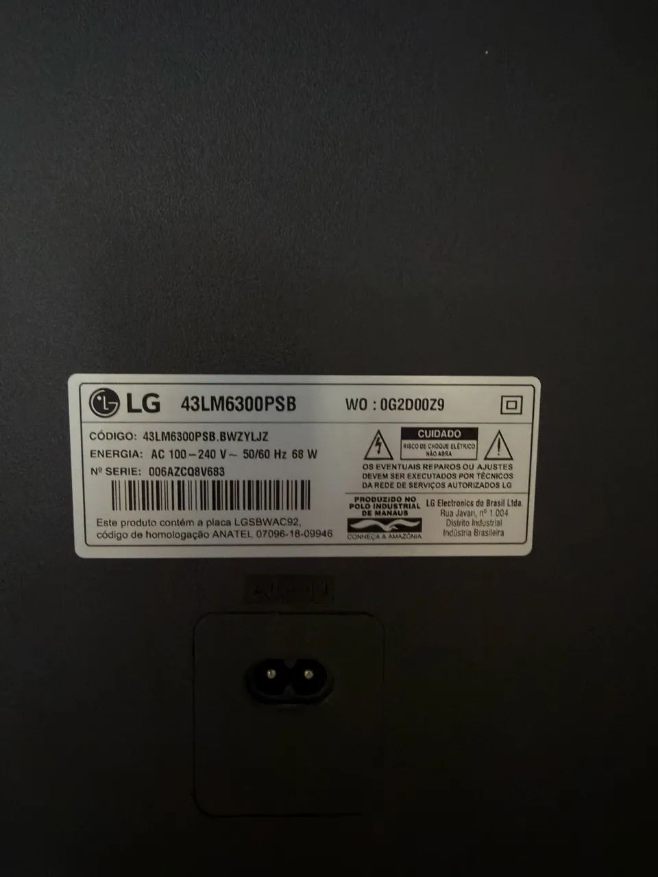 Smart TV LG 43 polegadas Full HD - 43LM6300 - Foto 3