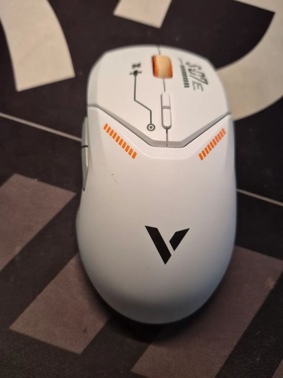 Mouse Rapoo VT 9 Pro com Feets Esports Tiger ICE V2
