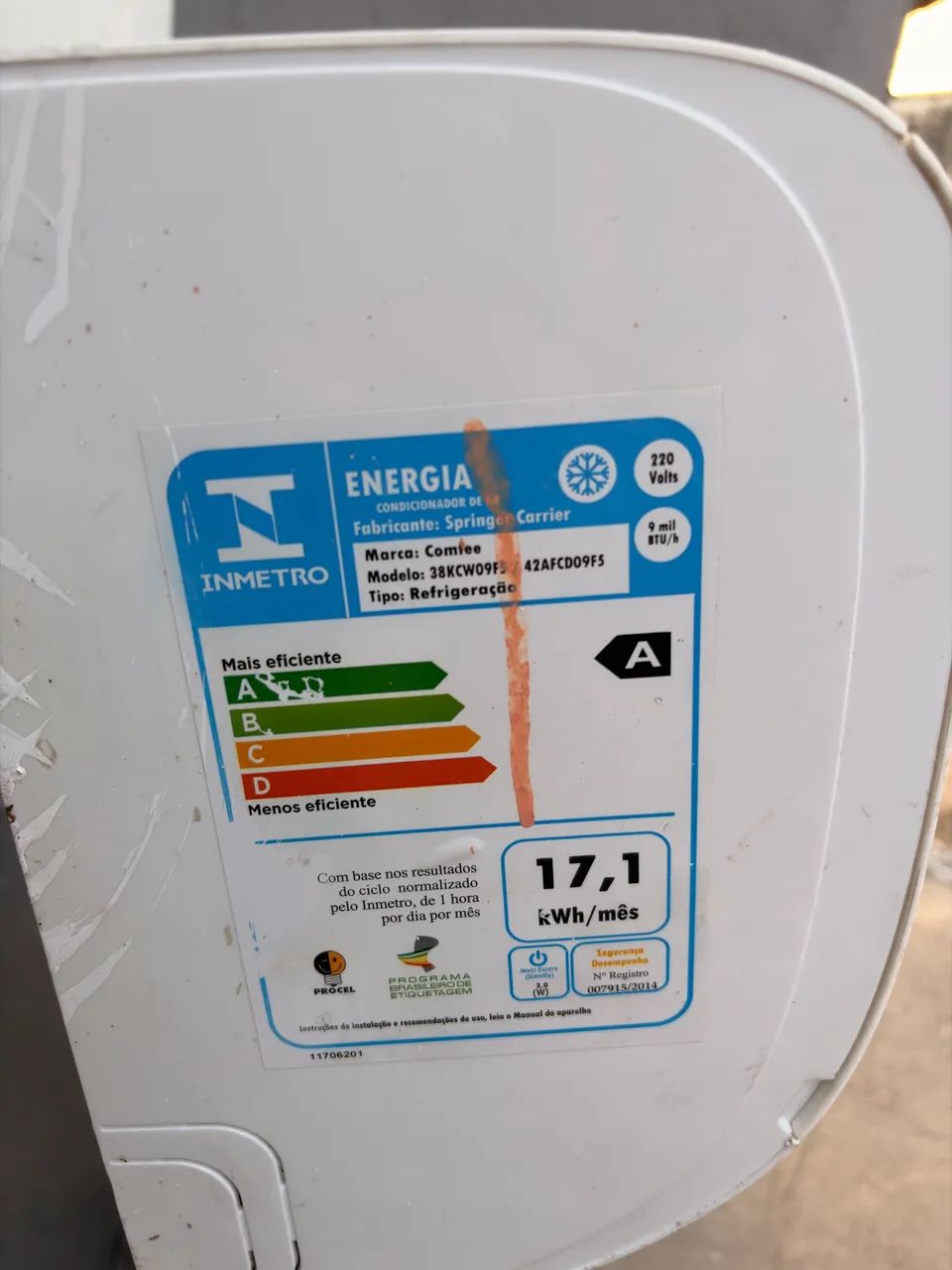 Ar condicionado Comfeer 9 mil btus  - Foto 4