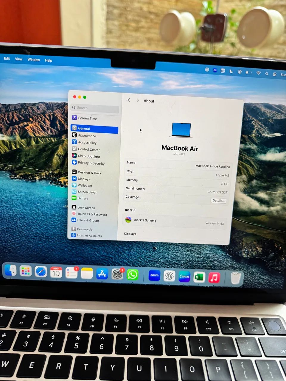 macbook air m2 8gb 2024 - Foto 3