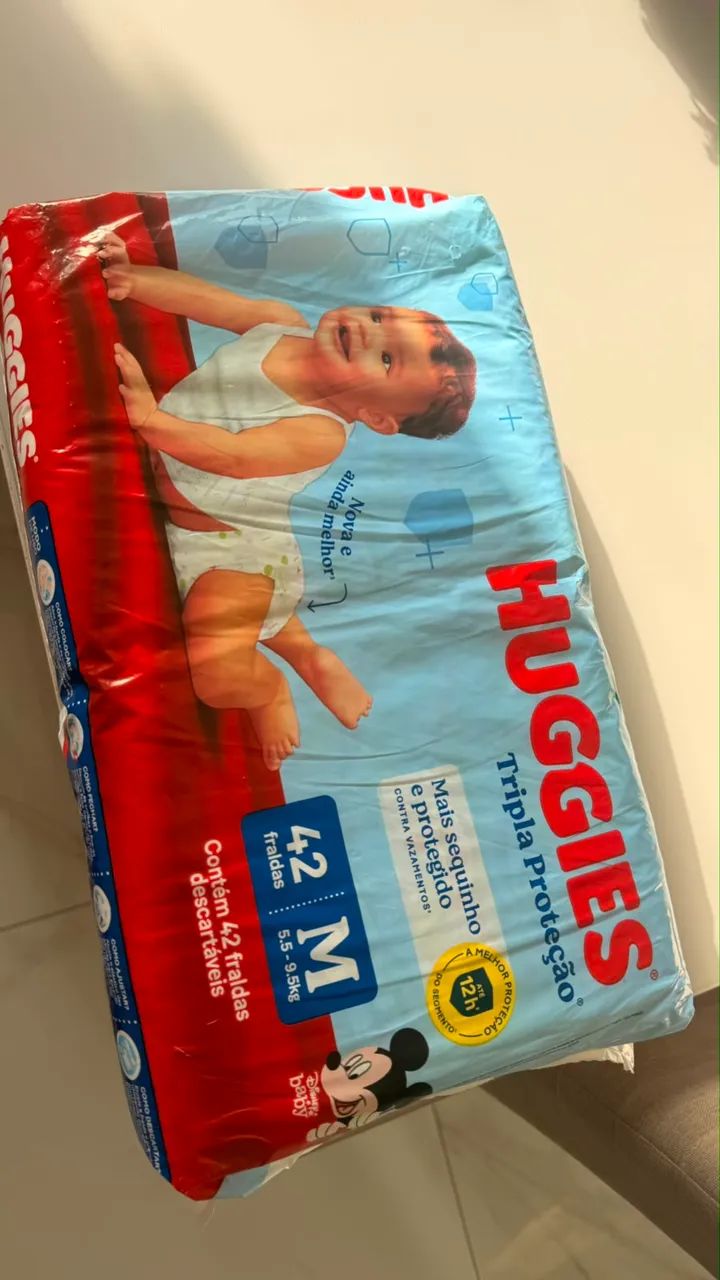 Fralda Huggies M