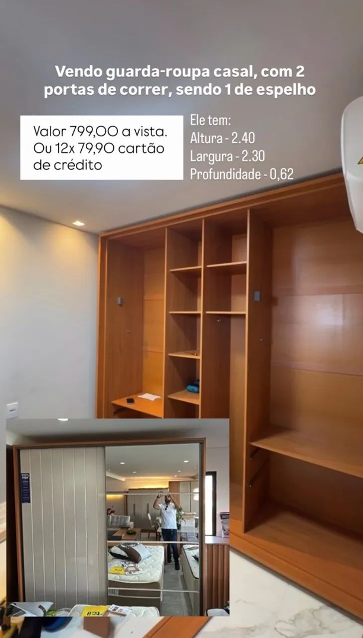 Guarda Roupa casal - Foto 3