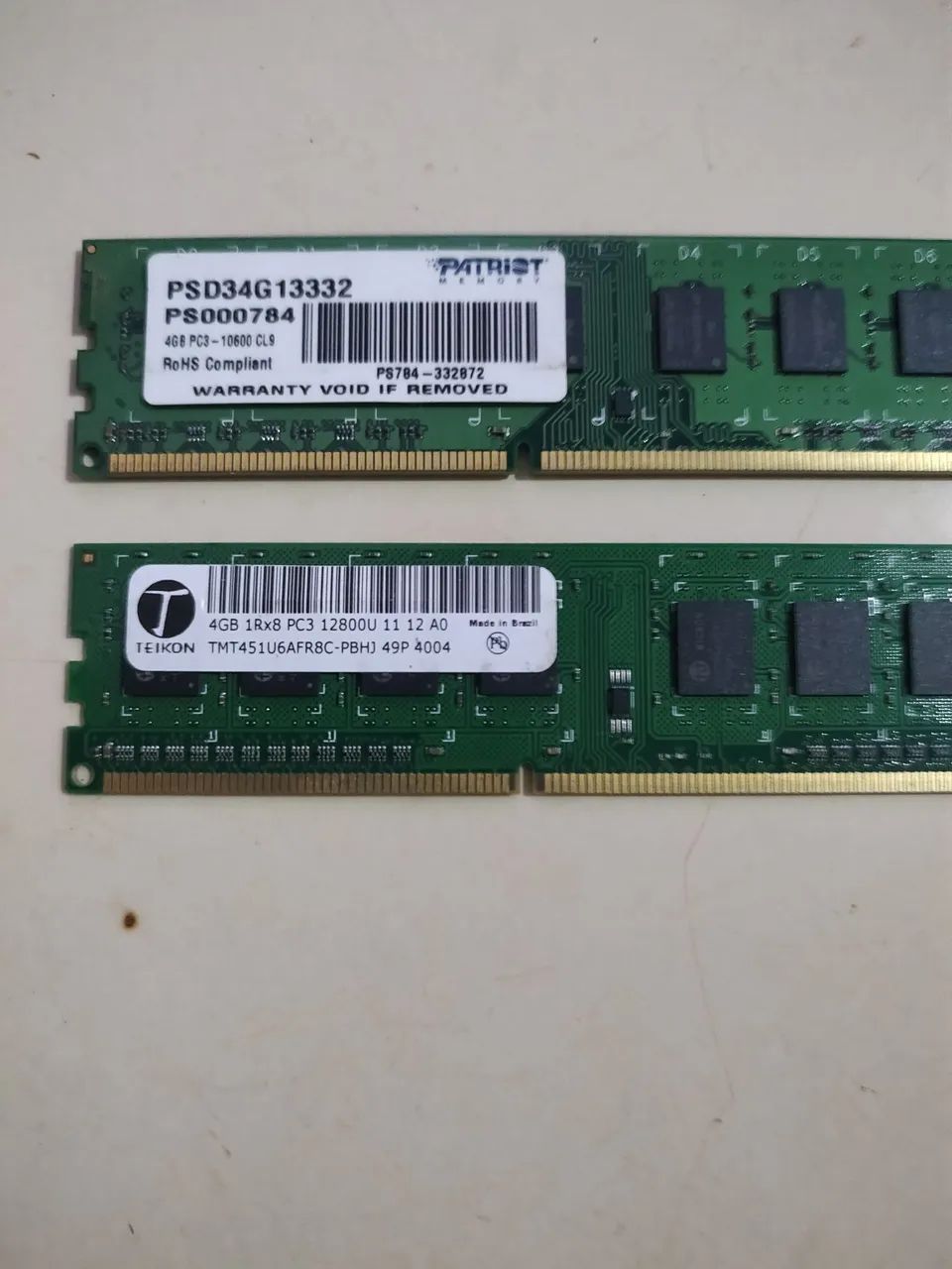 Kit memória ram 8GB 2x4GB - Foto 2