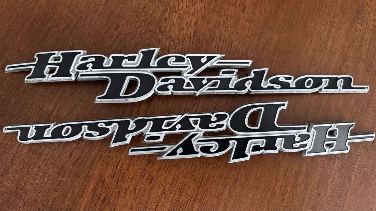 Emblema original Harley Davidson