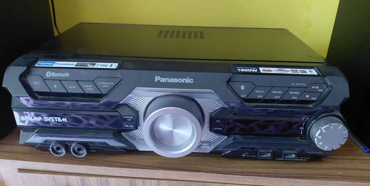 Mini system Panasonic 1800w - Foto 2