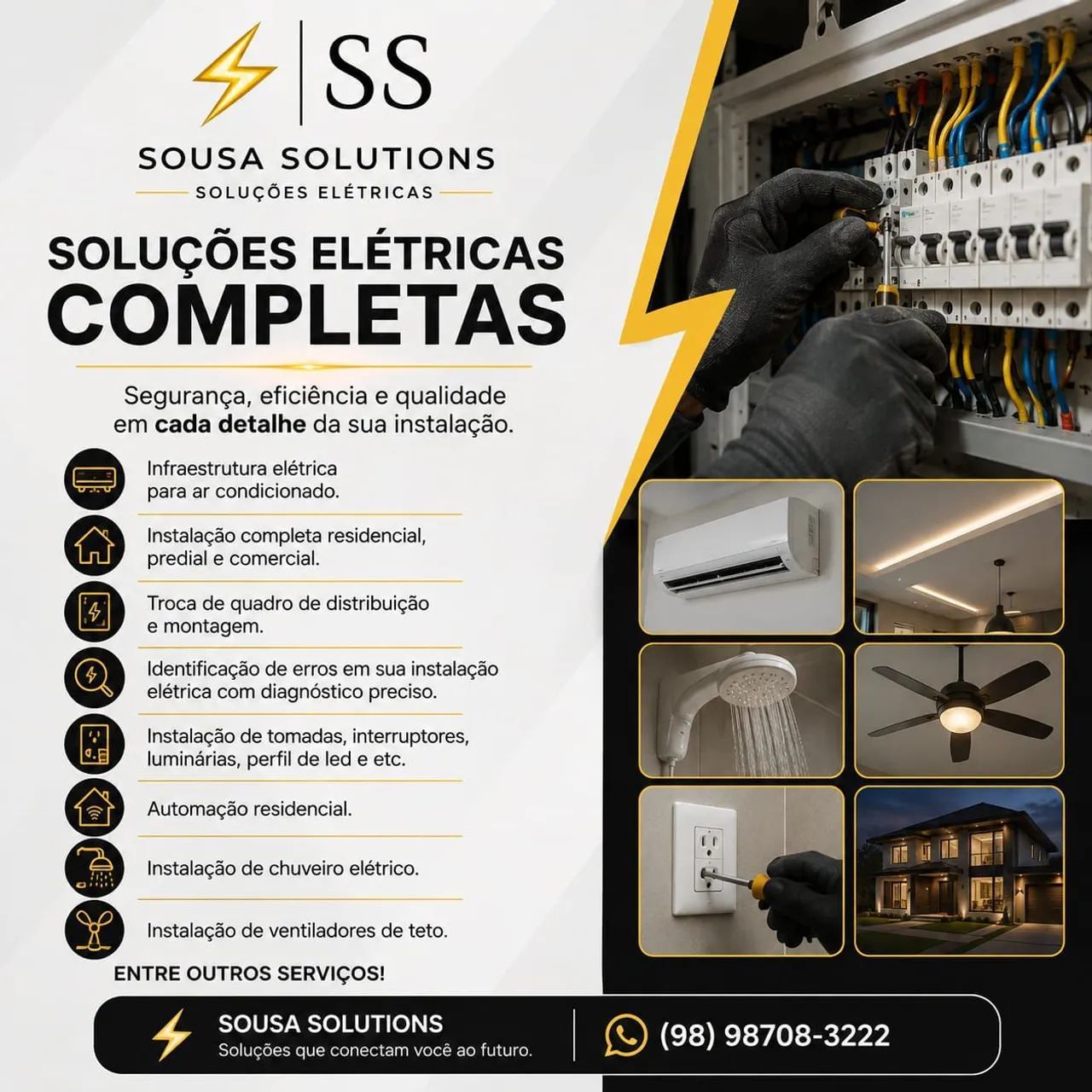 Eletricista Profissional - Sousa Solutions 