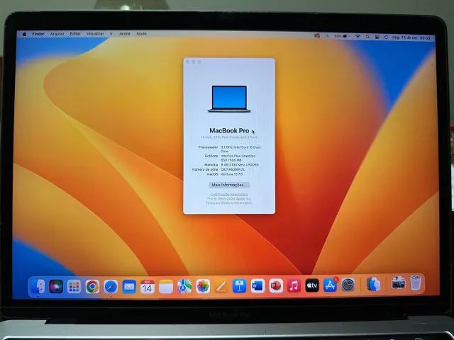 Computador MacBook Pro Modelo A1706