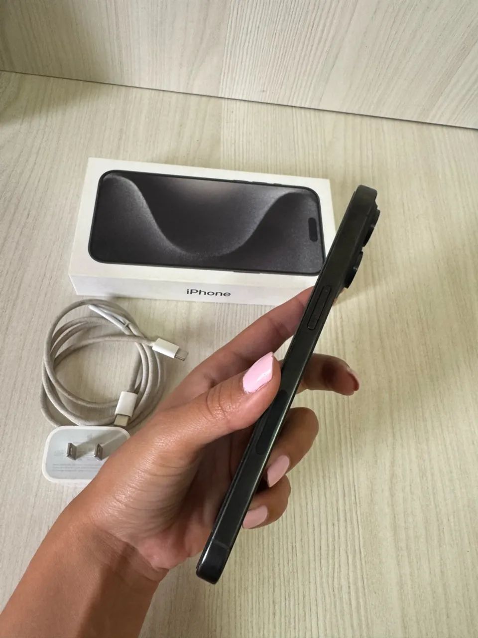 iPhone 15 Pro Max 256GB preto - Foto 4