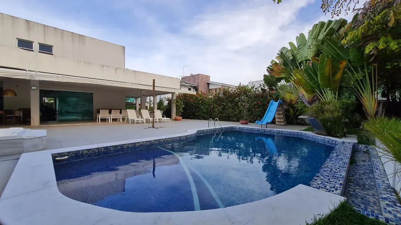 Excelente Casa Duplex, 4 suítes + Escritório, fino acabamento, Busca Vida, Camaçari, BA. - Foto 3