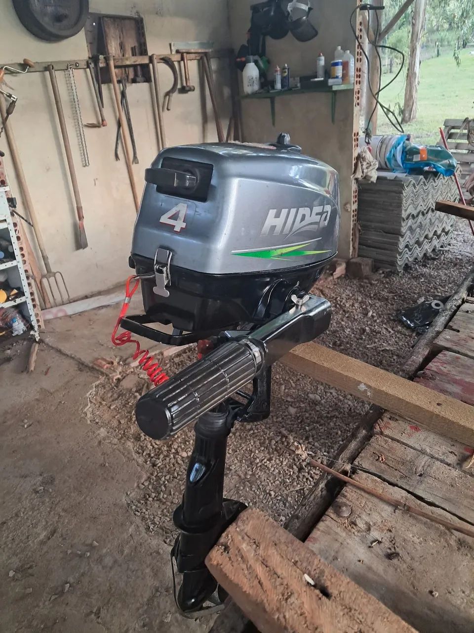 Motor 4 hp poco uso