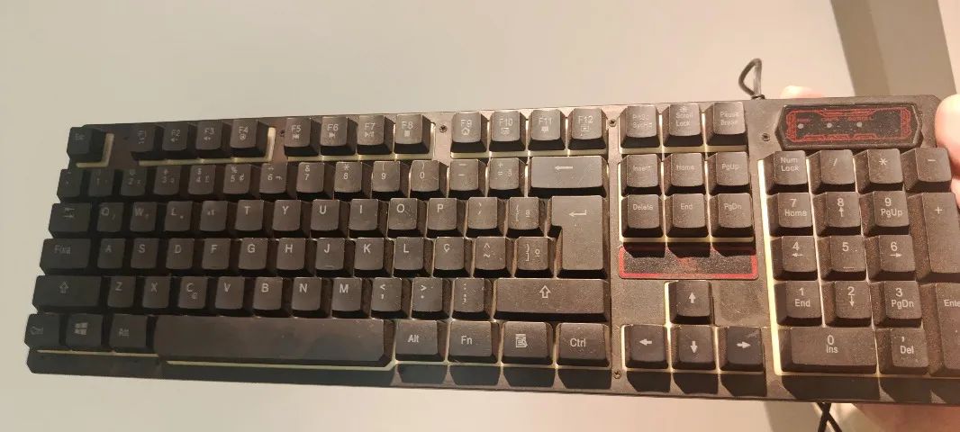Teclado Mecânico Retroiluminado com Fio - Foto 3