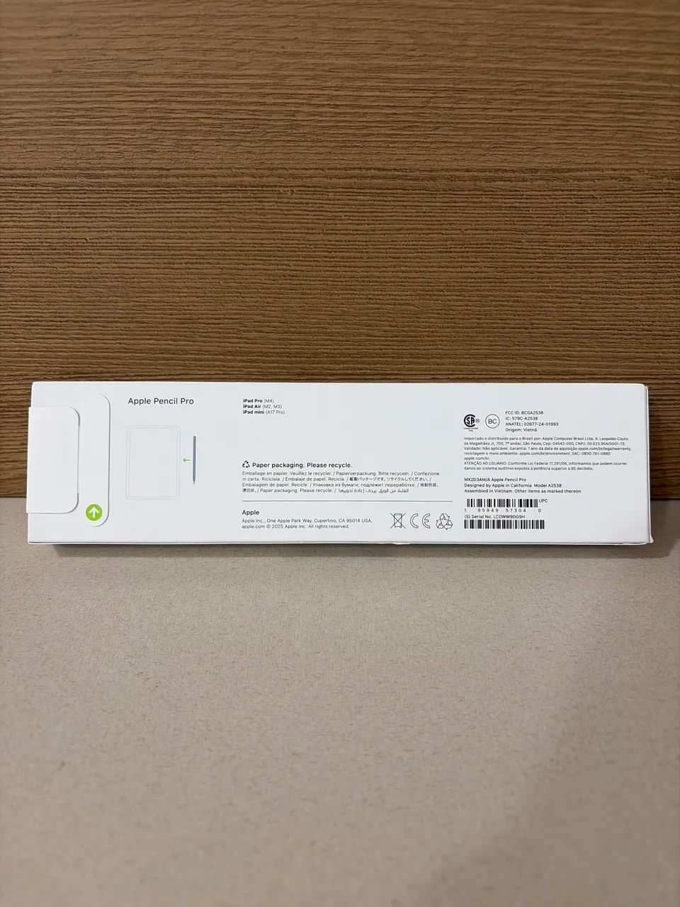 Apple Pencil Pro na caixa com lacre - Periféricos e Acessórios de
