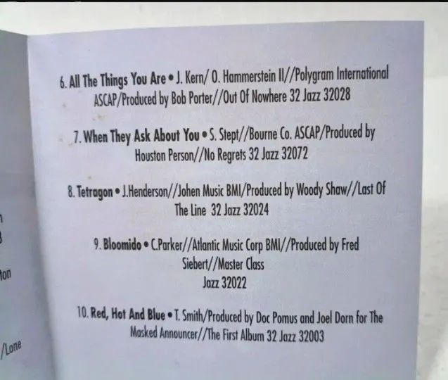 Cd, Jazz For The Open Road. - Foto 5