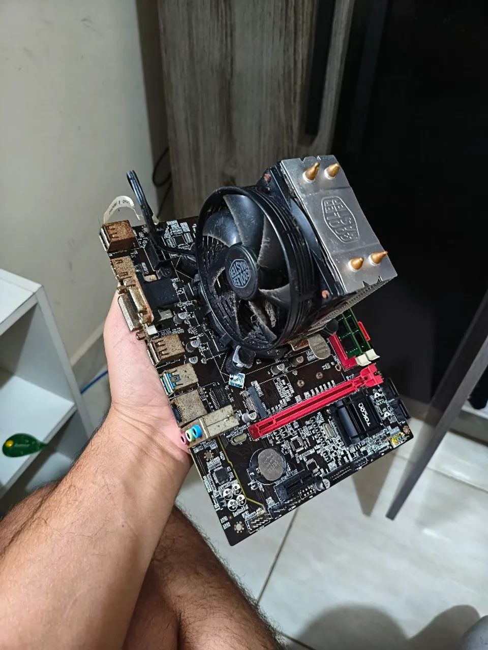 Kit placa mãe i7 3770 16gb ram  - Foto 5