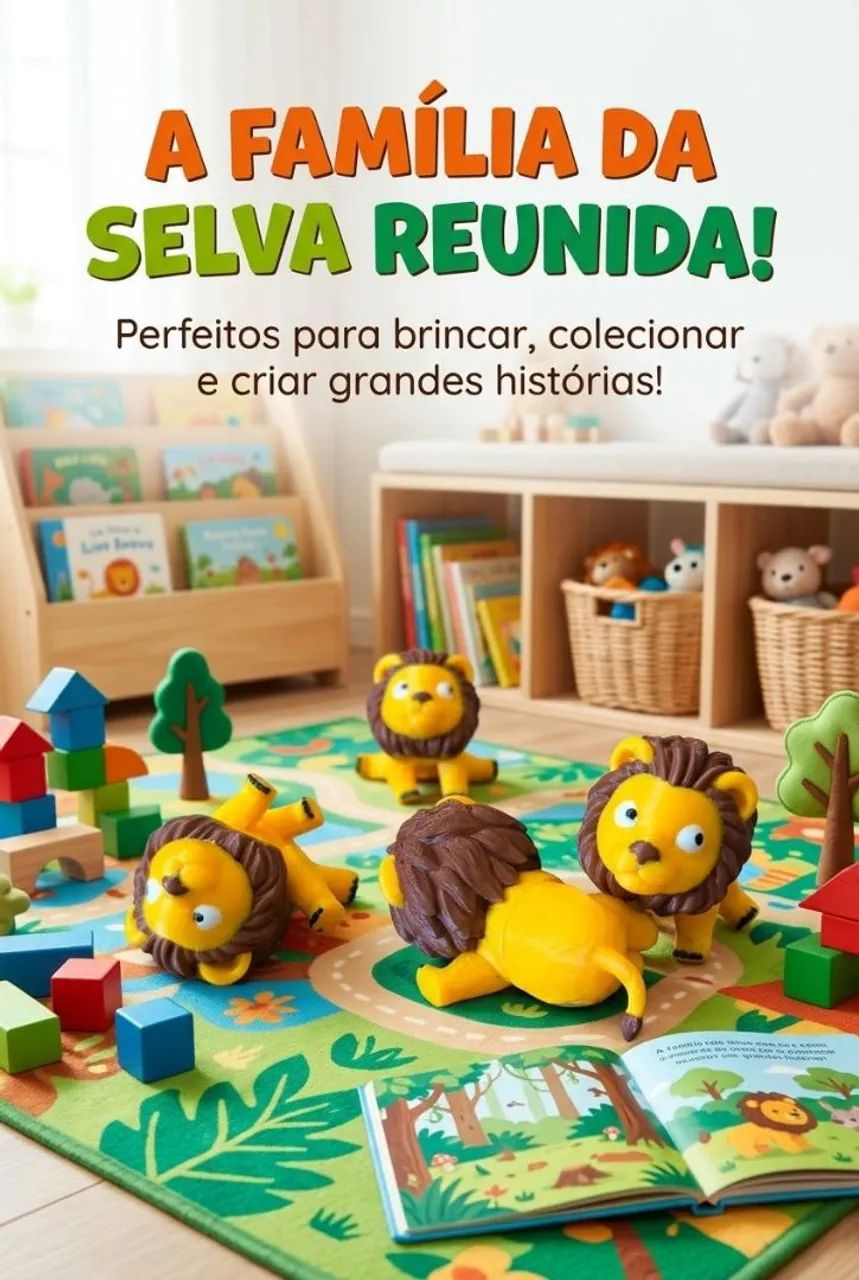 Mini Leão Articulado - Foto 4