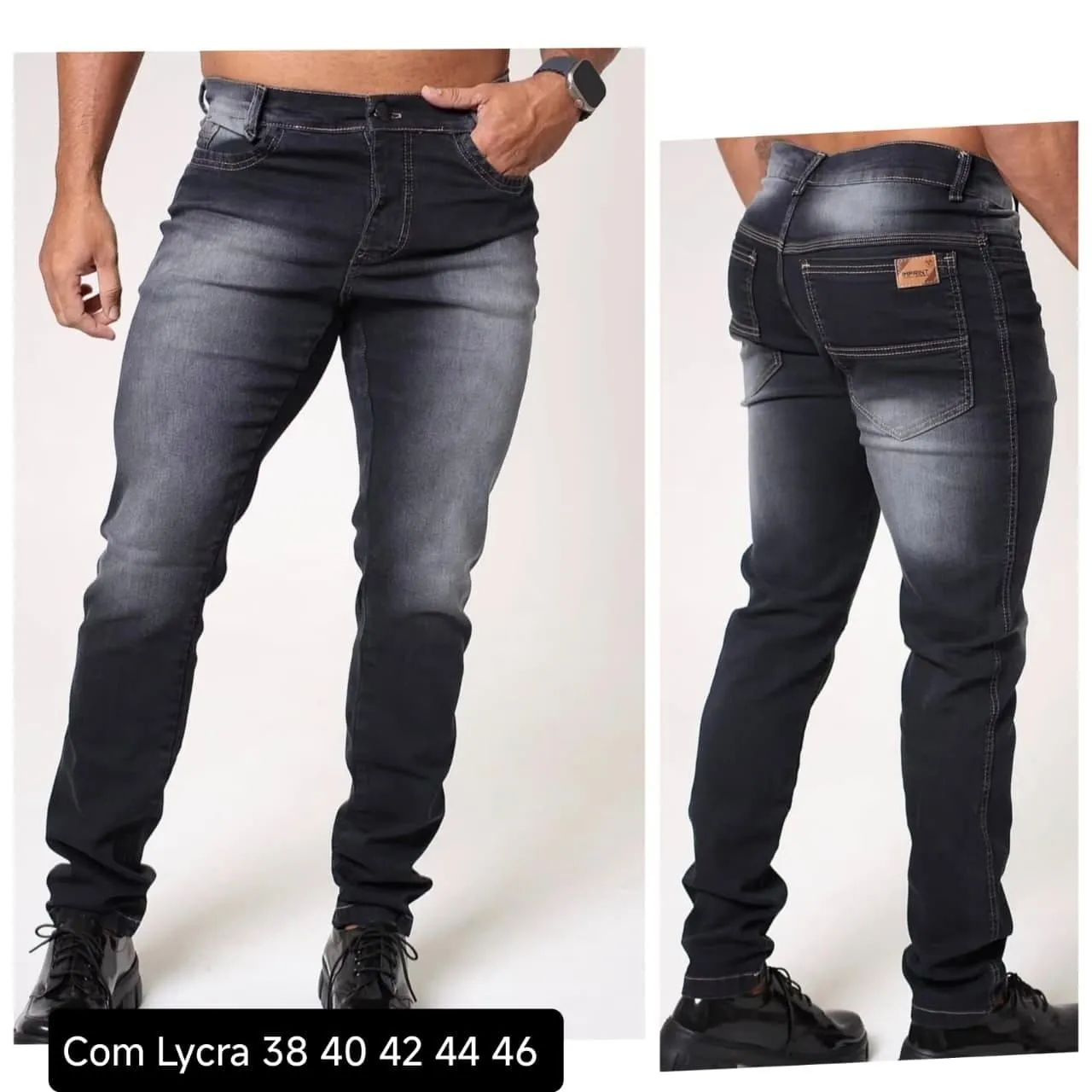 Calças Masculinas com Laycra
