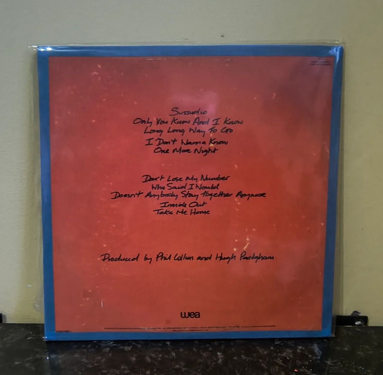 LP Vinil Phil Collins No Jacket Requerid  - Foto 2