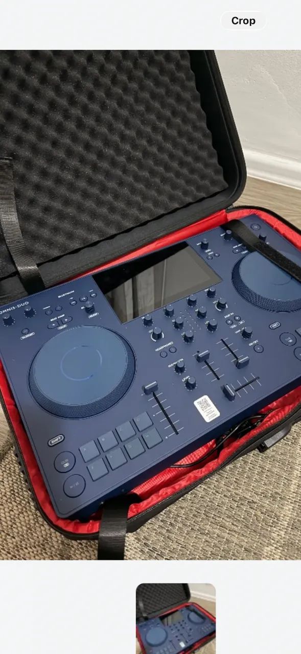 Controlador Alphatheta Omnis Duo Bateria Bluetooth Cor Azul - Foto 2