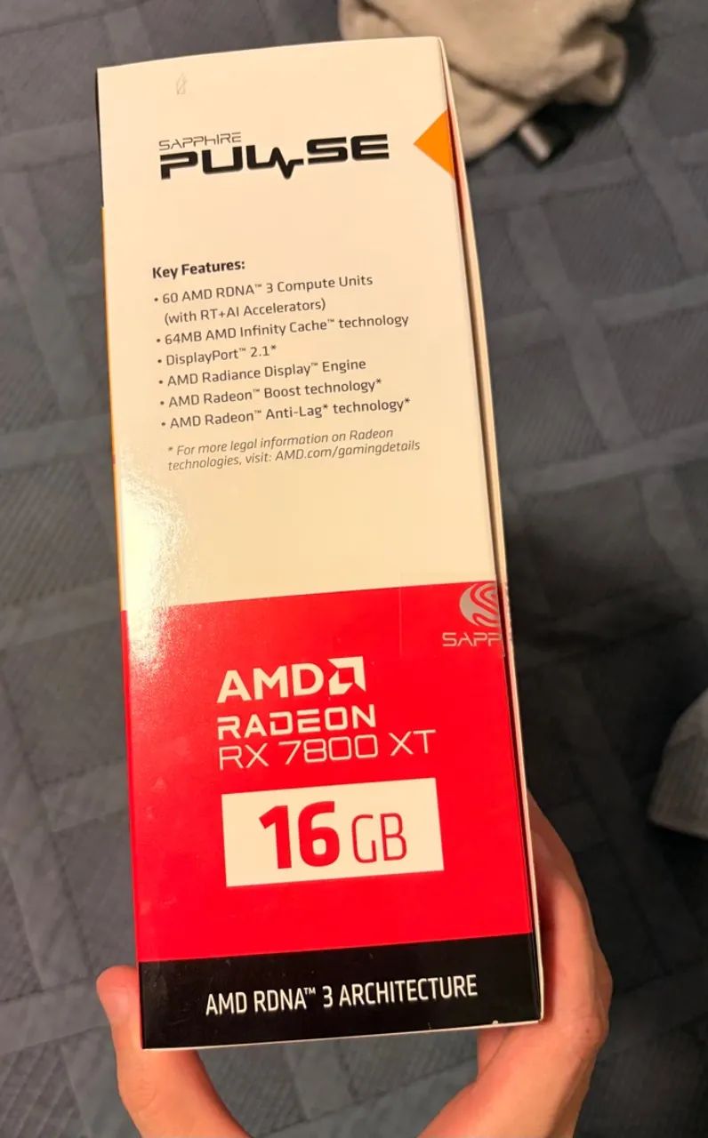Placa de vídeo RX 7800 XT  - Foto 3