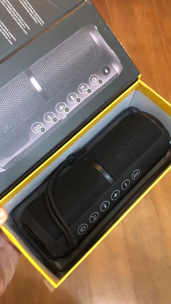 Caixa De Som Pulse Wave 2 Multilaser - Usado - Foto 4