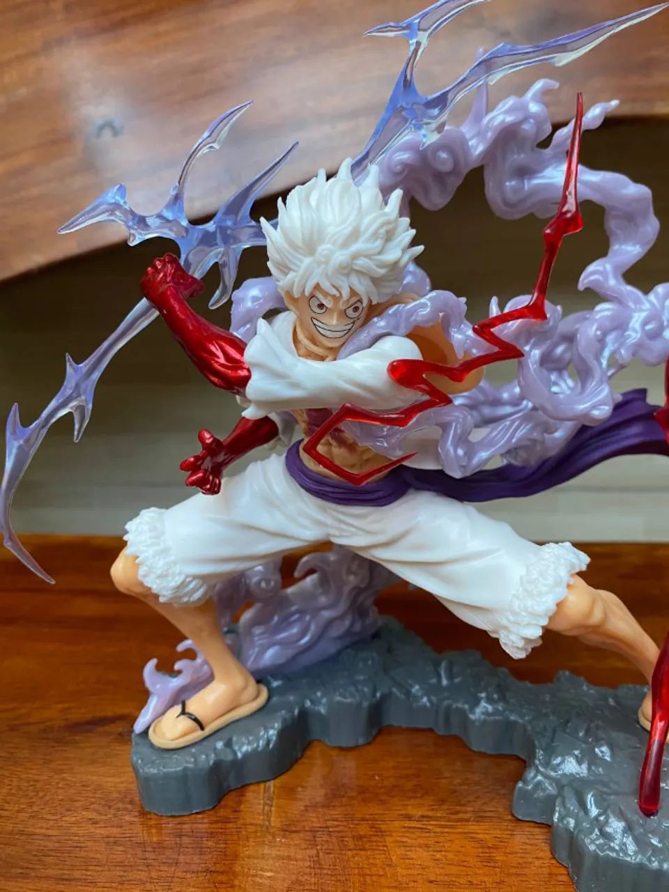 Action Figure One Piece - Luffy Gear 5 24cm - Foto 5