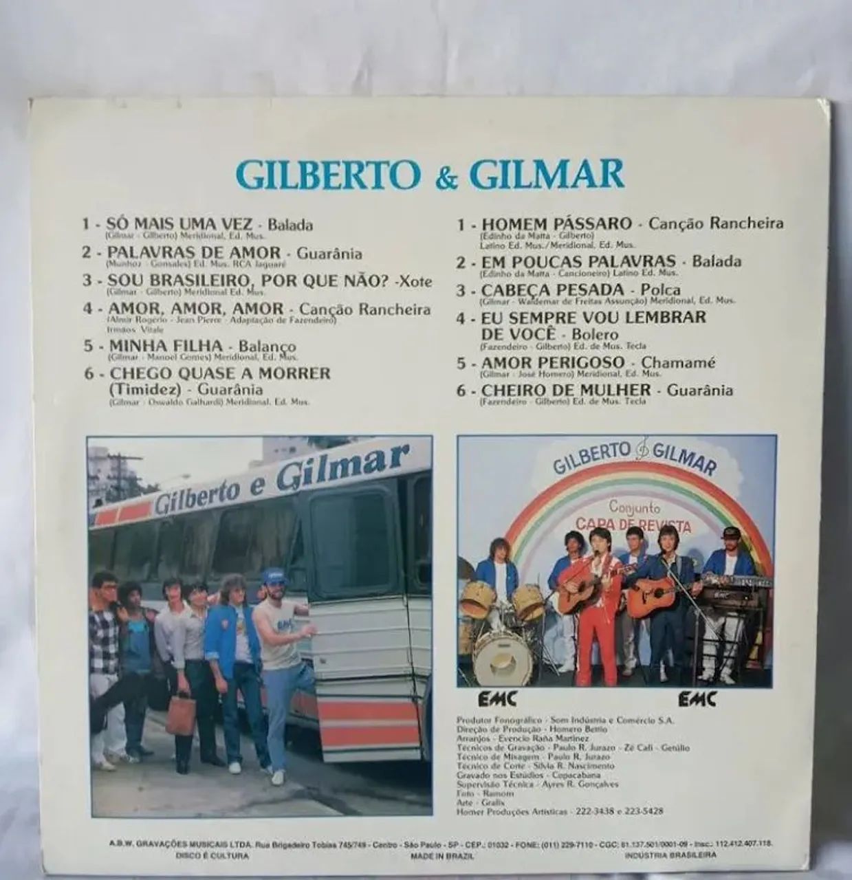 LP vinil Gilberto e Gilmar  - Foto 2