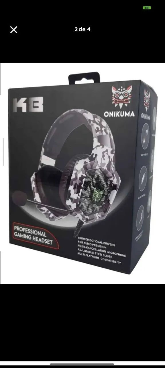 HEADSET ONIKUMA - Foto 3