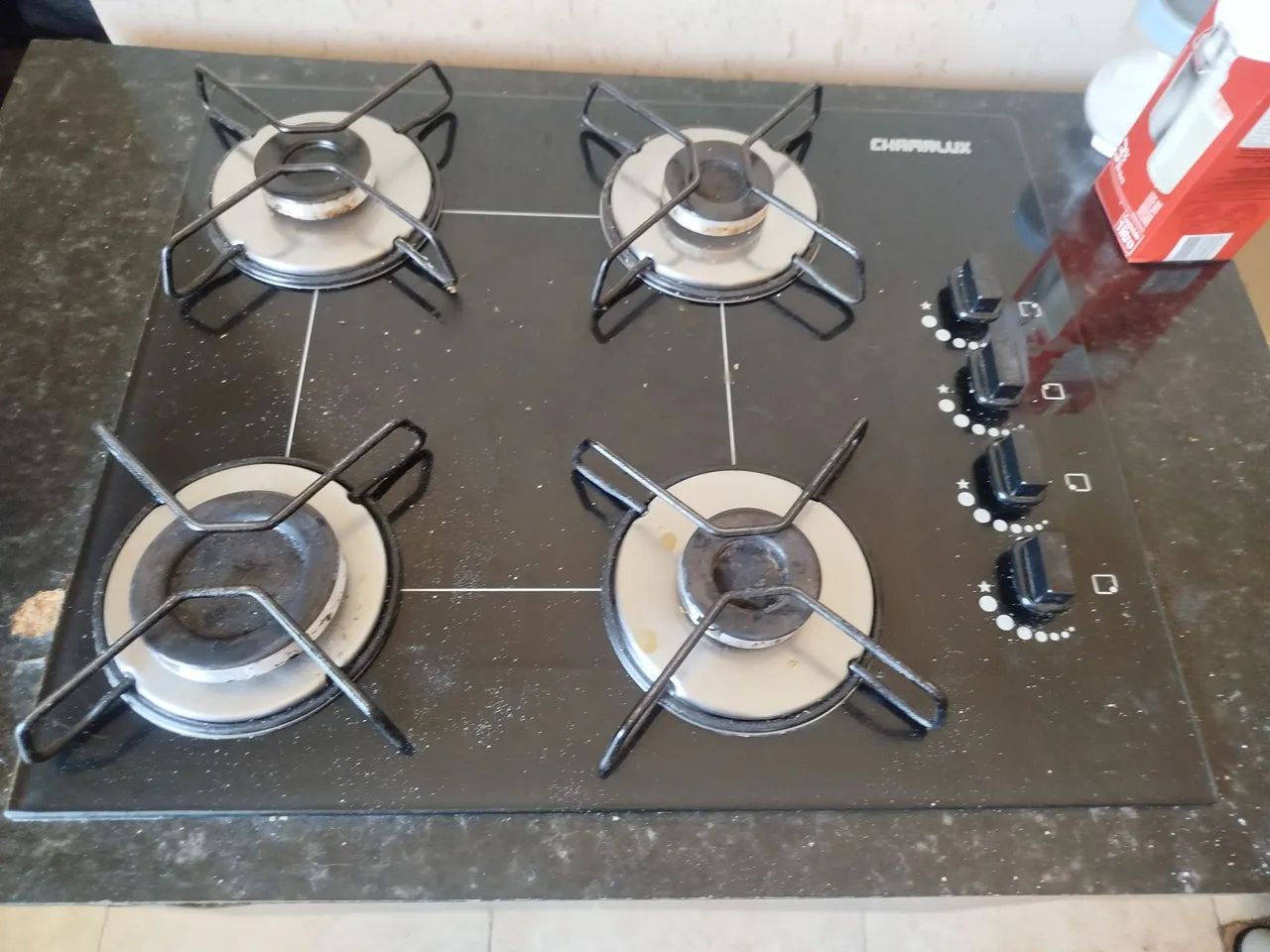 Fogão Cooktop 4 bocas 