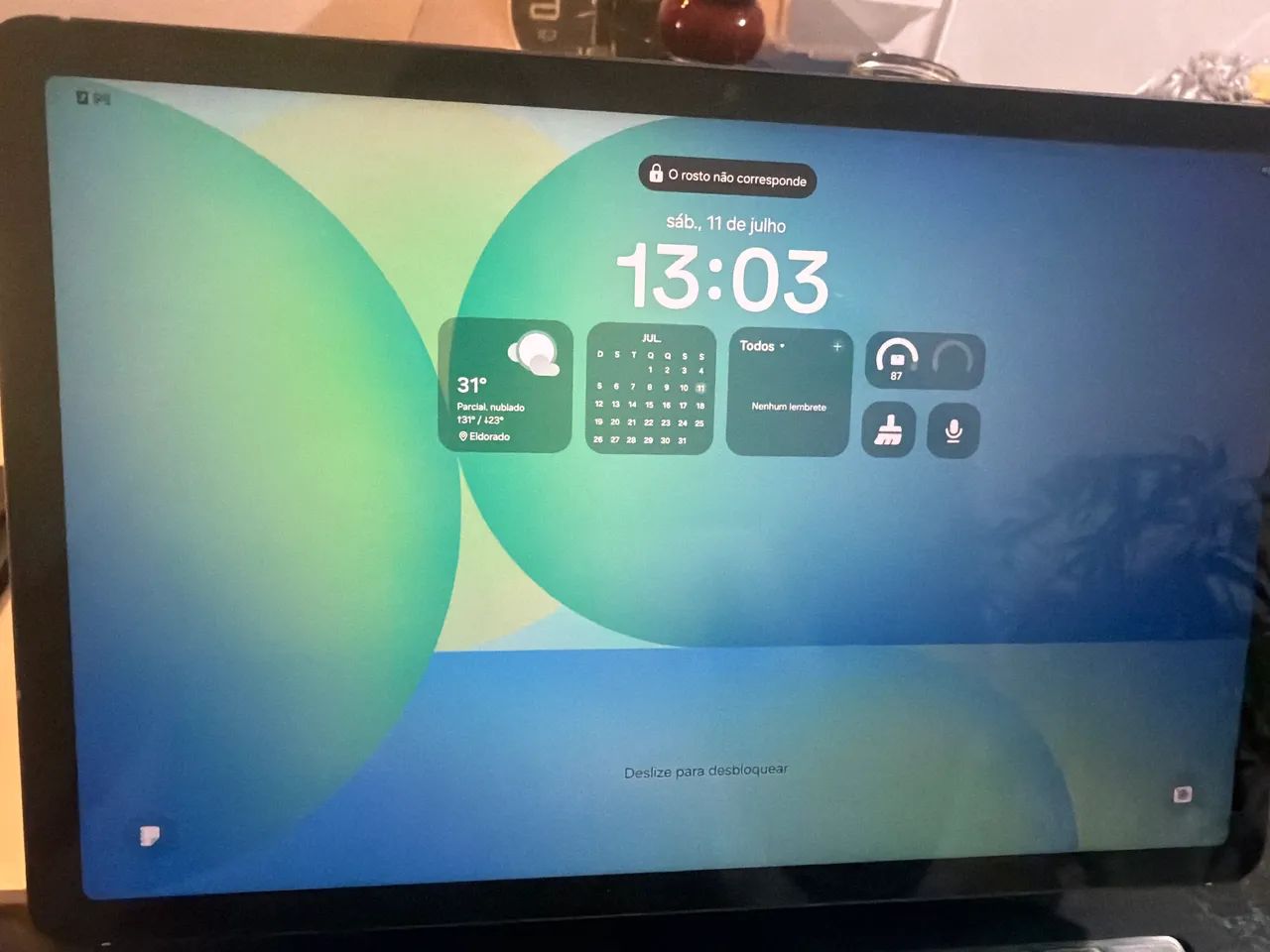 Tablet Galaxy Tab A9+ 5G 64GB como novo  - Foto 4