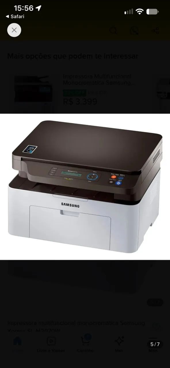 Impressora Samsung 