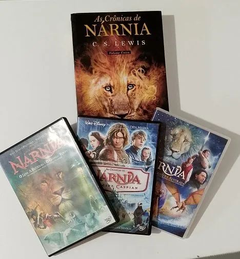Livro + DVD As Crônicas de Nárnia 