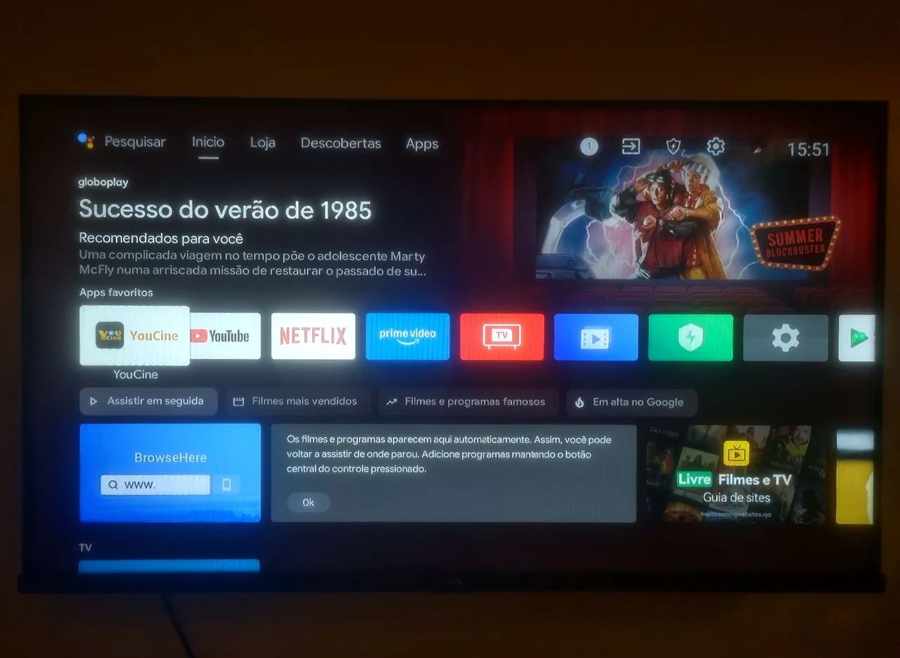 Smart TV 43 Polegadas 