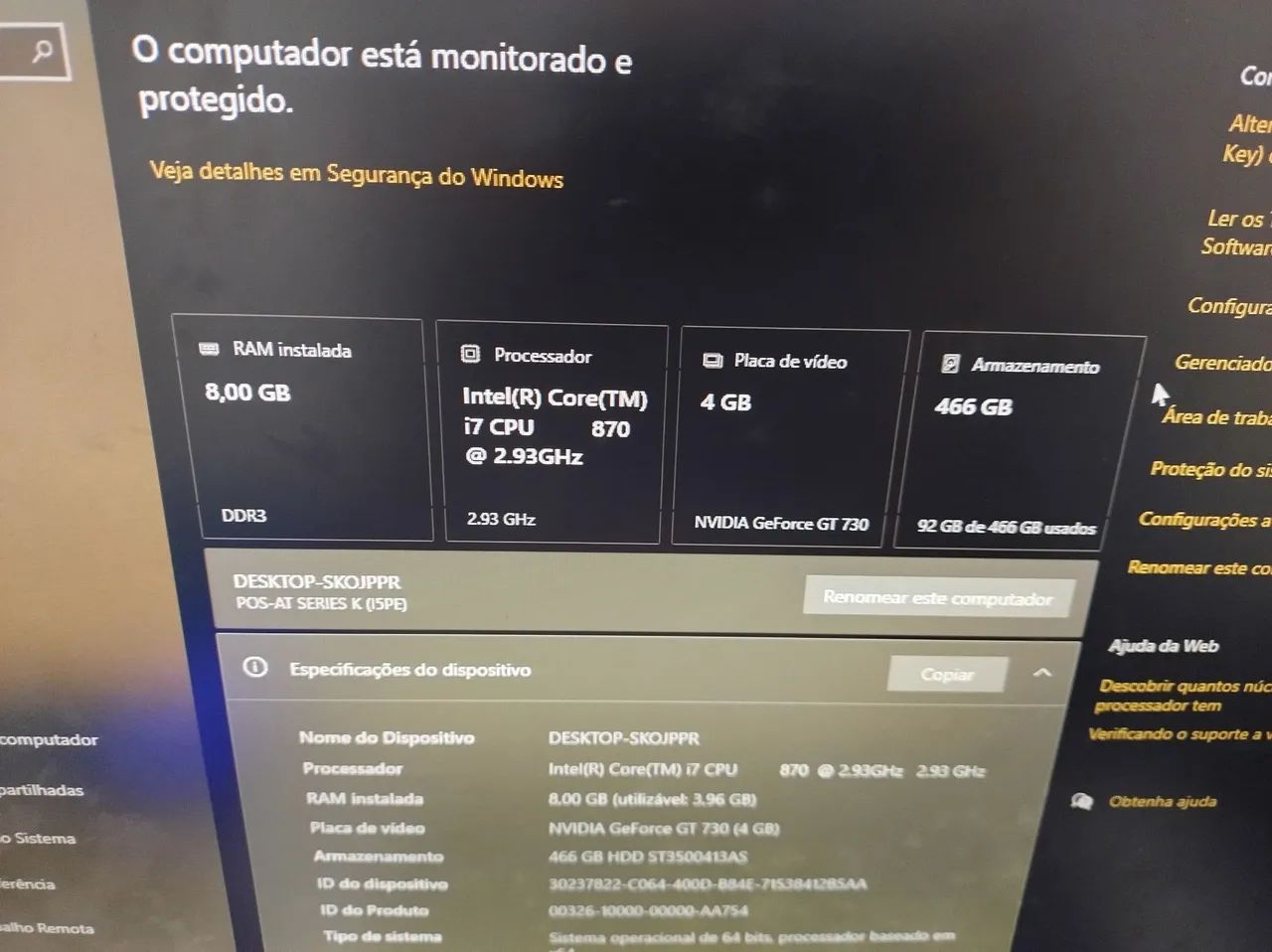 Pc computador i7 + tela - Foto 2